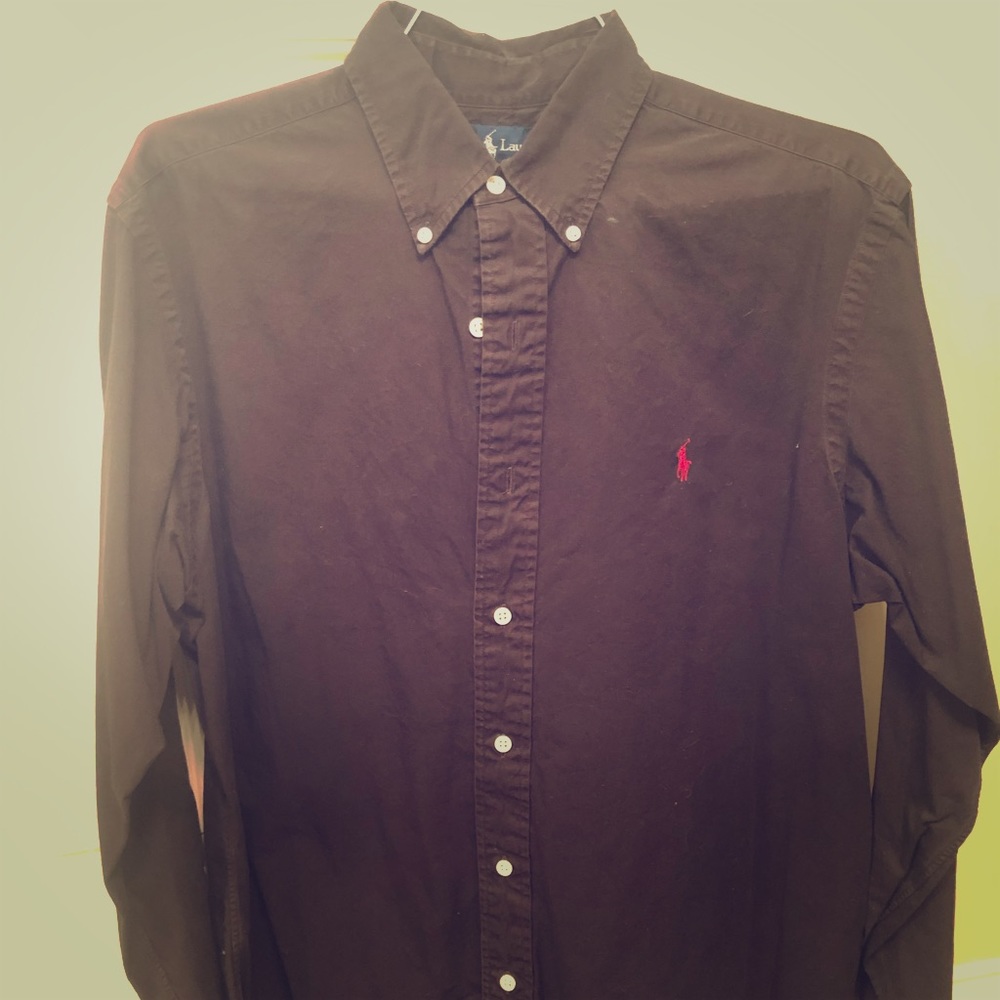 Men’s long sleeve polo